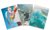 Caiet A4 80 file, hartie 70g/mp FSC mix, dictando, Megamix, diverse modele, Herlitz